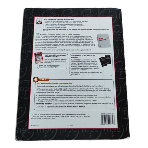 National Electrical Code by National Fire Protection Association Paperback - Picture 2 of 2